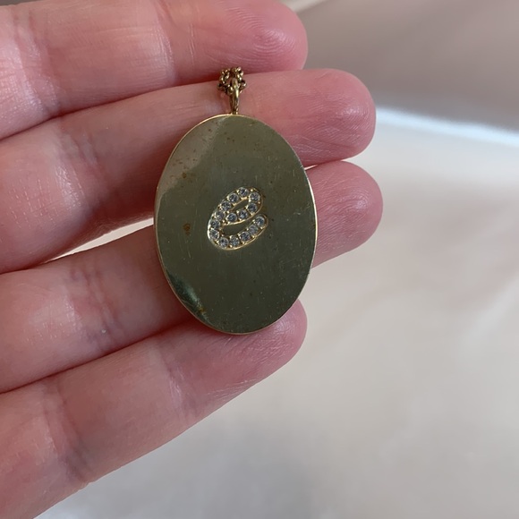 Kate Spade New York Initial Thoughts Pave 'E' Pendant Necklace 32" - Picture 6 of 13